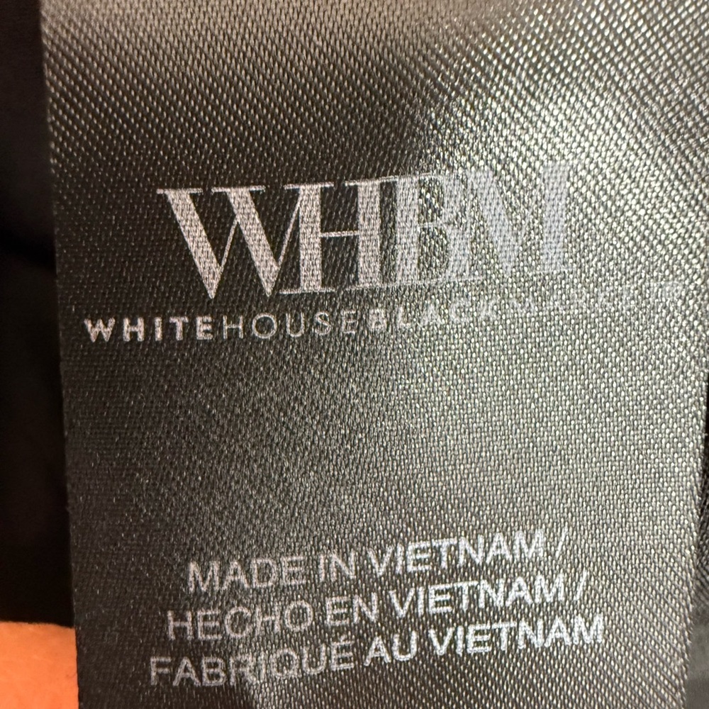 White House Black Market Sleeveless Black and White Dress Size 8 - Picture 6 of 7